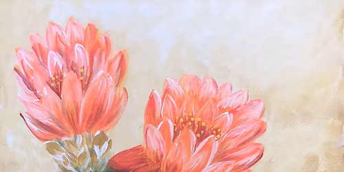 Paint and Sip: Cactus in Bloom