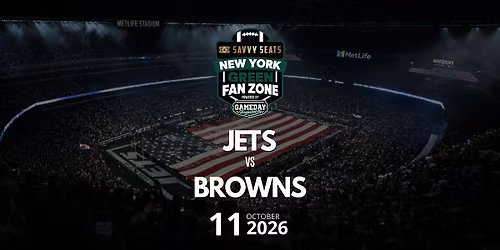 Jets vs Browns Fan Zone at MetLife: Food, Drinks & Game Day Vibes!