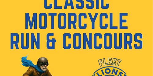 39th Fleet Lions Classic Motorcycle Run and Concours
