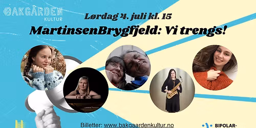 MartinsenBrygfjeld: Vi trengs!