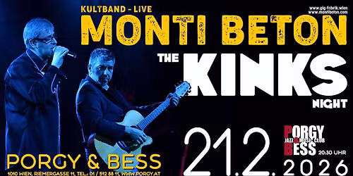 MONTI BETONs Kinks Night
