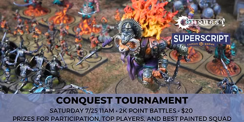 Conquest: The Last Argument of Kings 2K Tournament