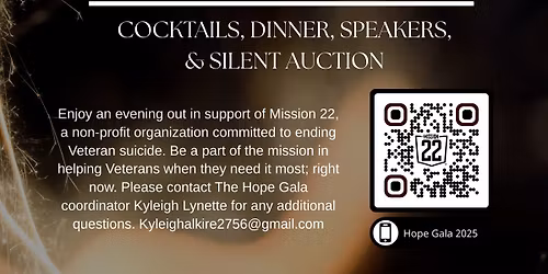 Mission 22: The Hope Gala