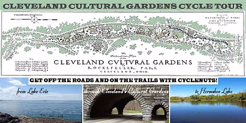 Cleveland Cultural Gardens Smart-guided Bikeway Tour - a Cycling Adventure