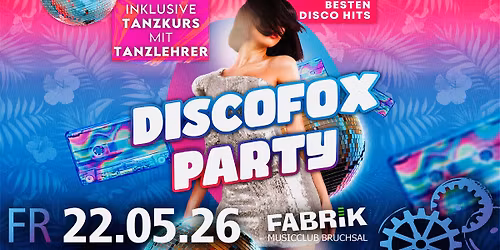 DISCOFOX Party | Mit Tanzlehrer!