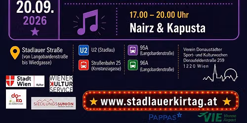 Stadlauer Kirtag \/Fr-So 18.09-20.09