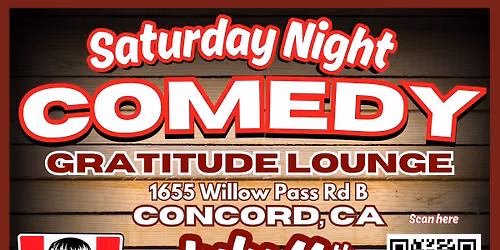 Stand-up Comedy at Gratitude Lounge!