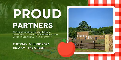 Proud Partners Luncheon | Keep Longview Beautiful