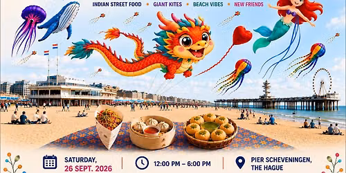 Kites & Bites at Scheveningen, Den Haag \u20ac20