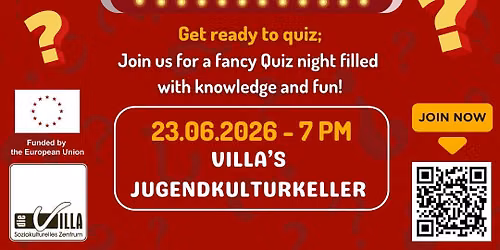 Villa Welcome Club's Quiz Night