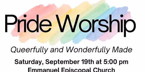 Pride Worship - Queerfully and Wonderfully Made