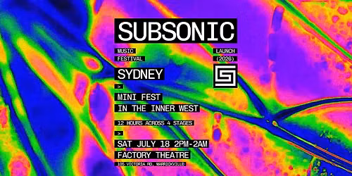 SUBSONIC LAUNCH - SYDNEY 2026