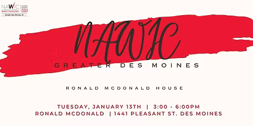 NAWIC Volunteer Opportunity at Ronald McDonald House