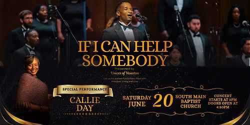 If I Can Help Somebody: Voices of Houston Juneteenth Concert
