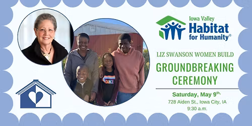 Liz Swanson Women Build Groundbreaking Ceremony 