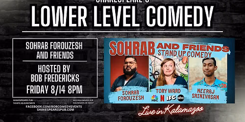 Sohrab Forouzesh and Friends Comedy Night at Shakespeares Pub