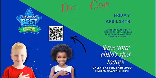 Day Camp, April 24th