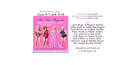 The Miss Magnolia Senior Citizen Beauty Pageant