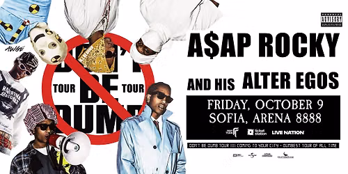 A$AP Rocky | Arena 8888, Sofia | 09.10.2026