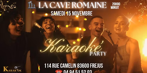 Karaok\u00e9 La Cave Romaine FR\u00c9JUS 