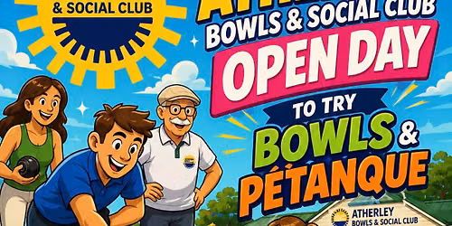 Club open day to try Bowls & P\u00e9tanque