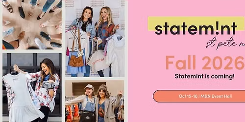 Statemint St Pete North Fall Sale 2026 | Women's & Men's Consignment Shopping Event!