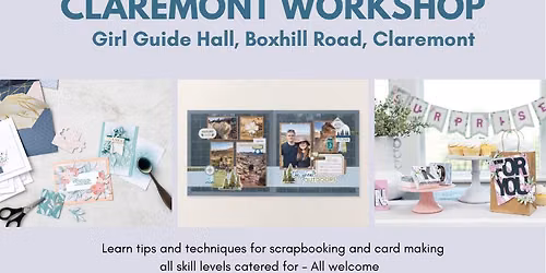 2026 June Claremont Paper Craft Workshop