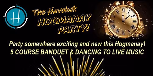 HOGMANAY PARTY - 5 COURSE BANQUET & LIVE MUSIC