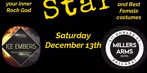 Ice Embers rocks The Millers Arms ROCK STAR NIGHT