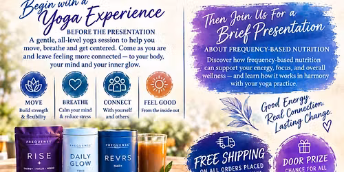 Flow into Frequense; Friends and Flights Included 