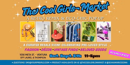 The Cool Girls Market - Retro Remix and Eco-Chic Pop-Up