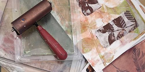 6\/17 Nature Printing on Gelli Plates