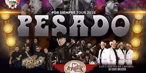 Rifa de 2 Boletos y Meet and Greet - Grupo Pesado