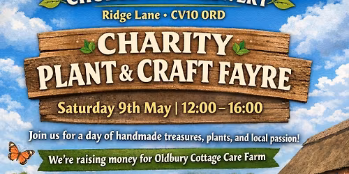 \ud83c\udf31 CHARITY PLANT & CRAFT FAYRE \ud83c\udf31