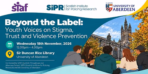 Beyond the Label: Youth Voices on Stigma, Trust and Violence Prevention