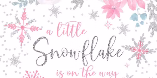 A little snowflake is on the way!