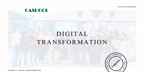 Certified Strategic Digital Transformation Leader (SDTL)