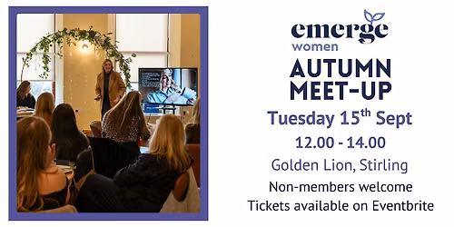 Emerge Women Autumn Meet-up
