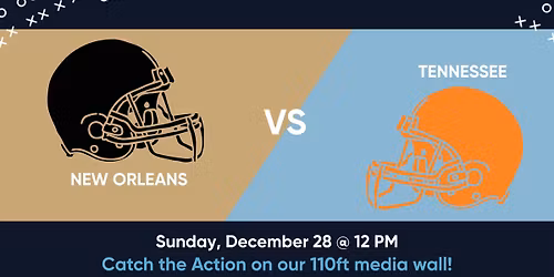 New Orleans vs Tennessee Watch Party at Sports & Social Louisiana