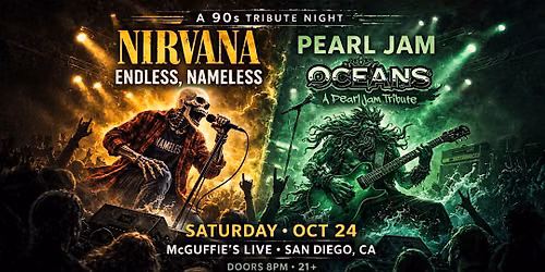 Grunge Revival: Nirvana + Pearl Jam Tribute