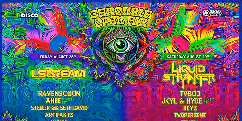 Carolina Open Air - Summer Edition l August 28 + 29 l Blackbox CLT