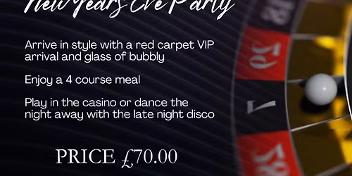 \ud83c\udf7e New Year's Eve Casino Night