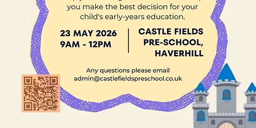 Open morning at Castle Fields Preschool