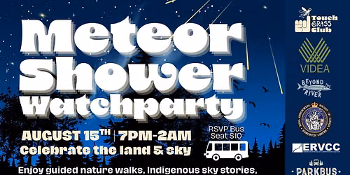 Meteor Shower Watchparty: Campfire Side Sky Stories