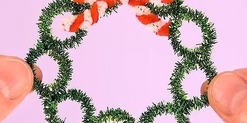 Howland Green: Pipe Cleaner Wreaths