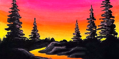 Paint and Sip: Serene Solstice