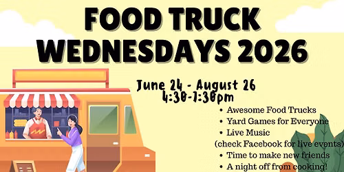 Food Truck Wednesdays 2026