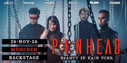 Pinhead - Beauty in Pain Tour 2026 M\u00fcnchen