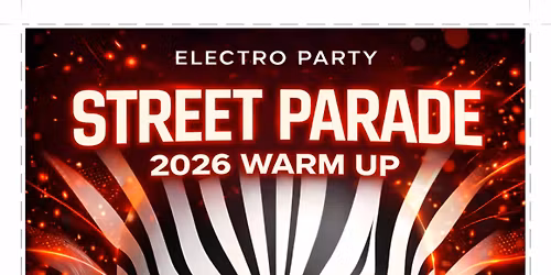 Street Parade Warm up 2026