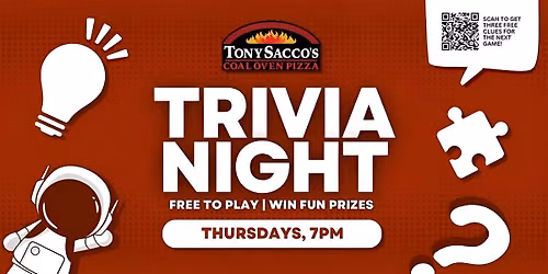 Estero Trivia Night | Tony Sacco's Coal Oven Pizza